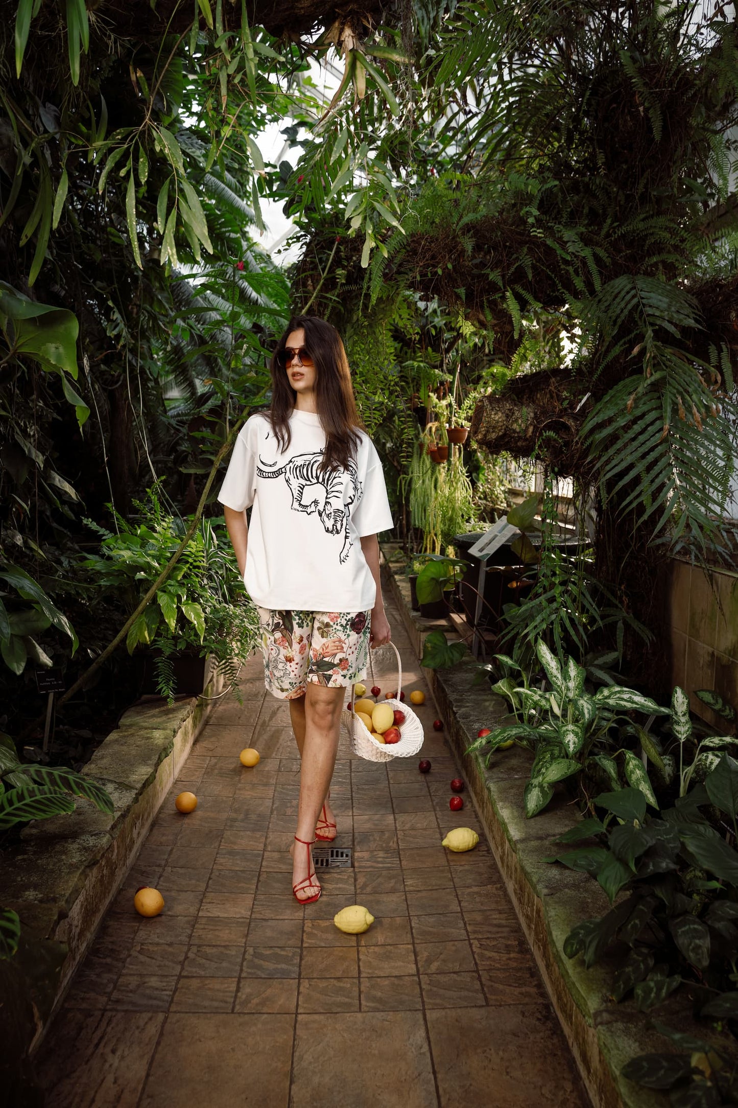 T-shirt Bianco - TIGRE