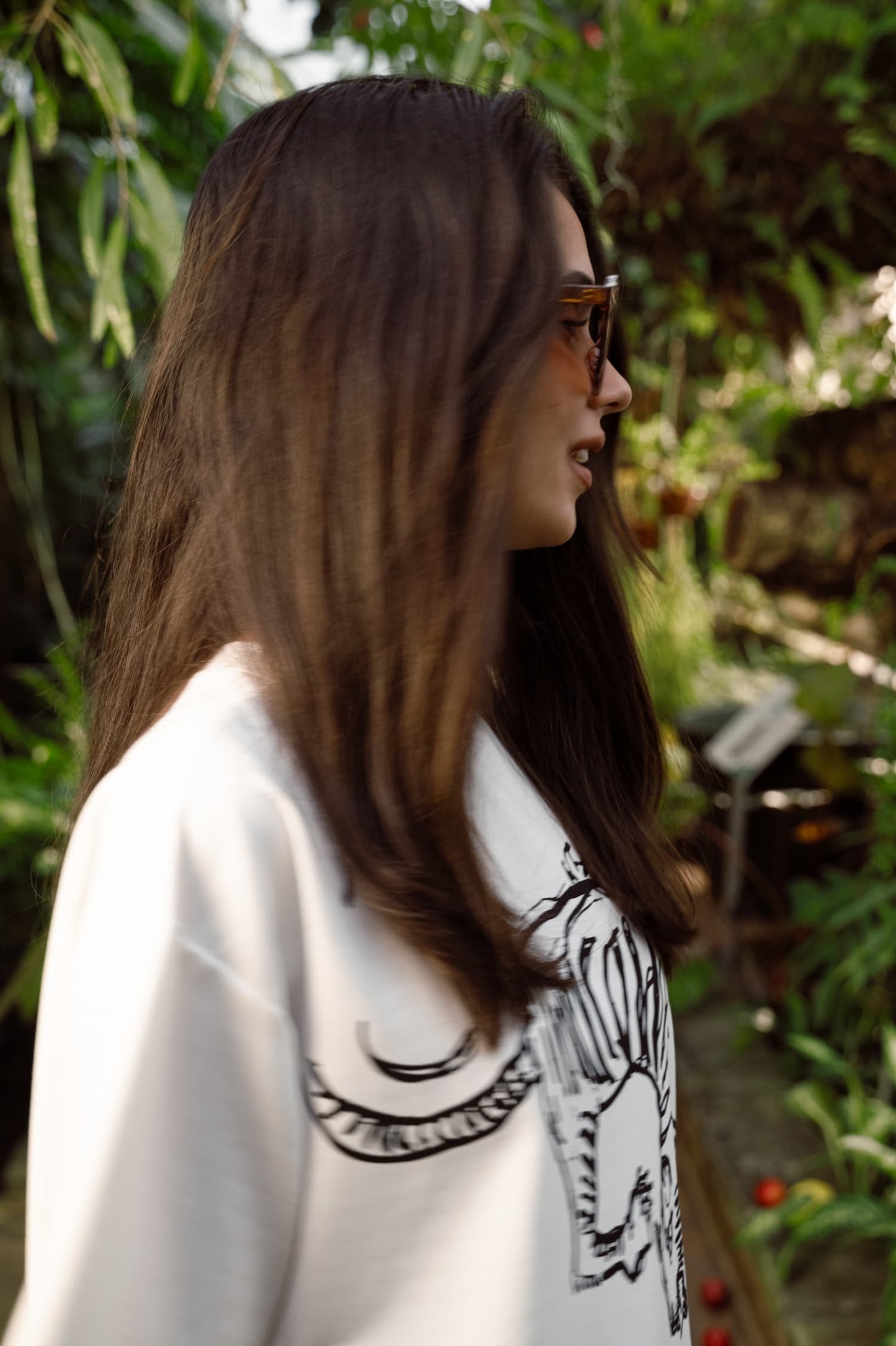 T-shirt Bianco - TIGRE